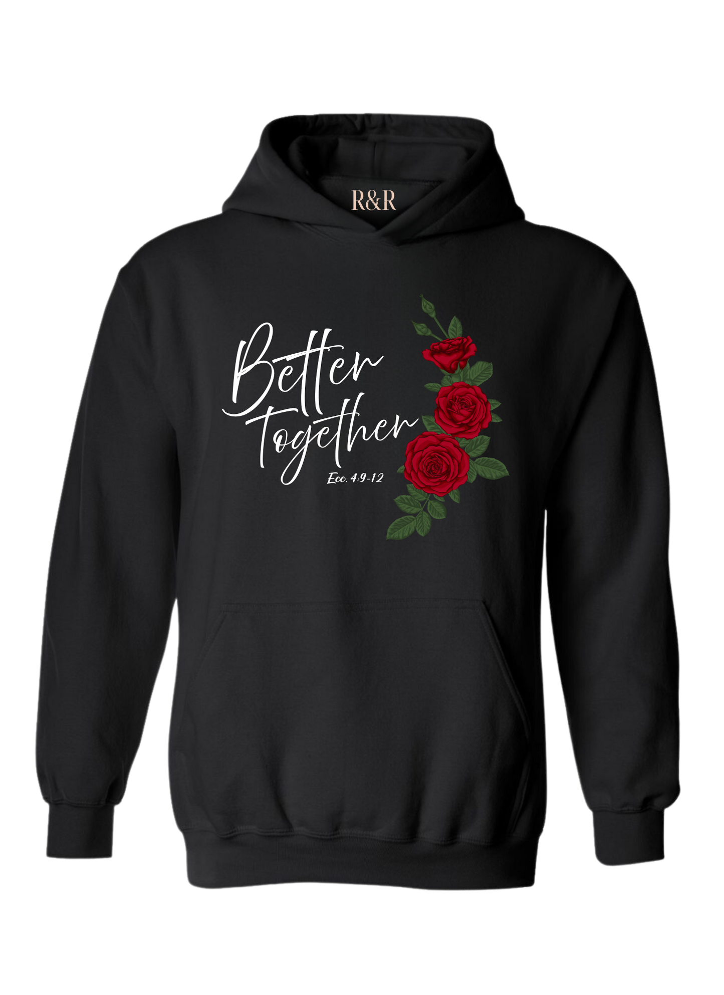 Better Together Hoodie - white