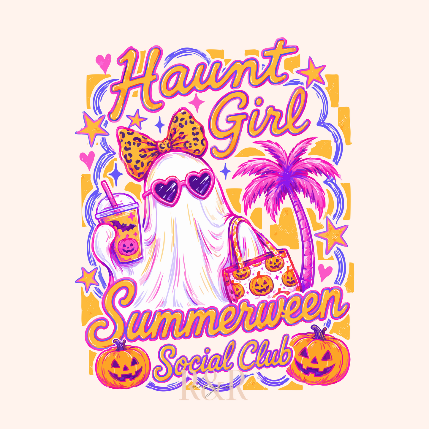 Haunt Girl - DTF PRINT ONLY