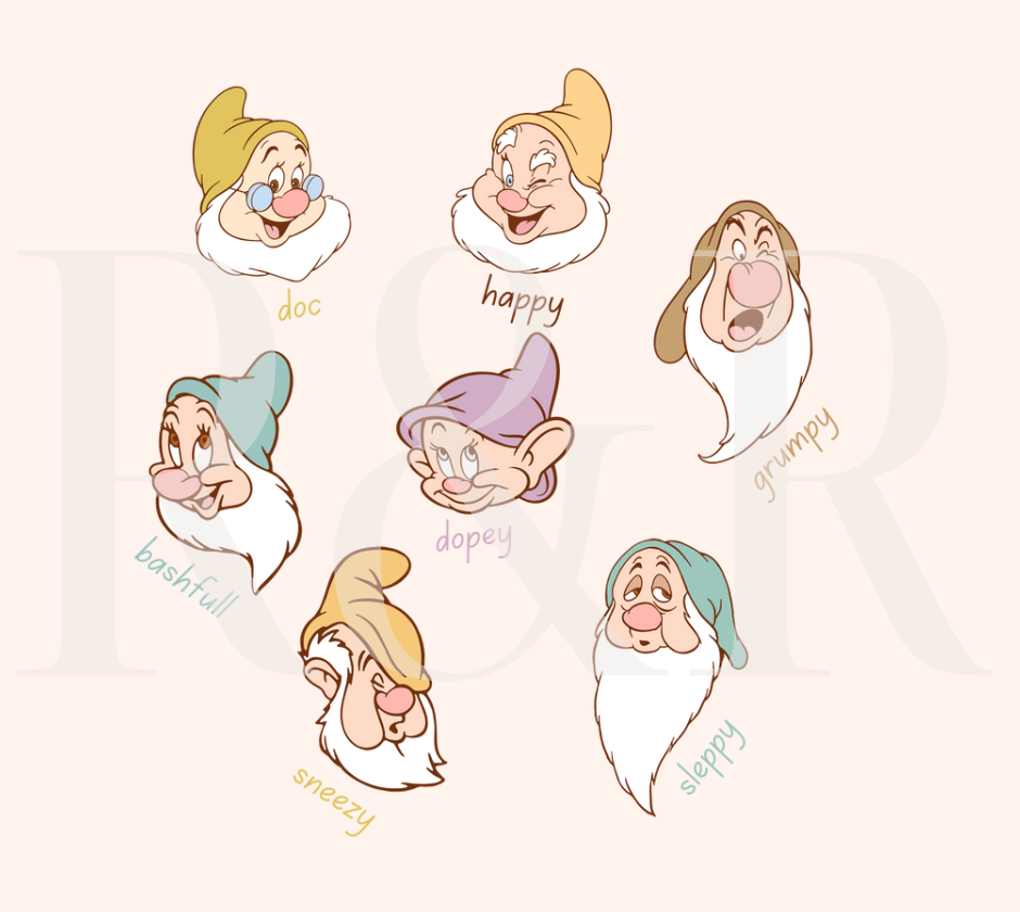 7 Dwarfs (RTS) Clear Film