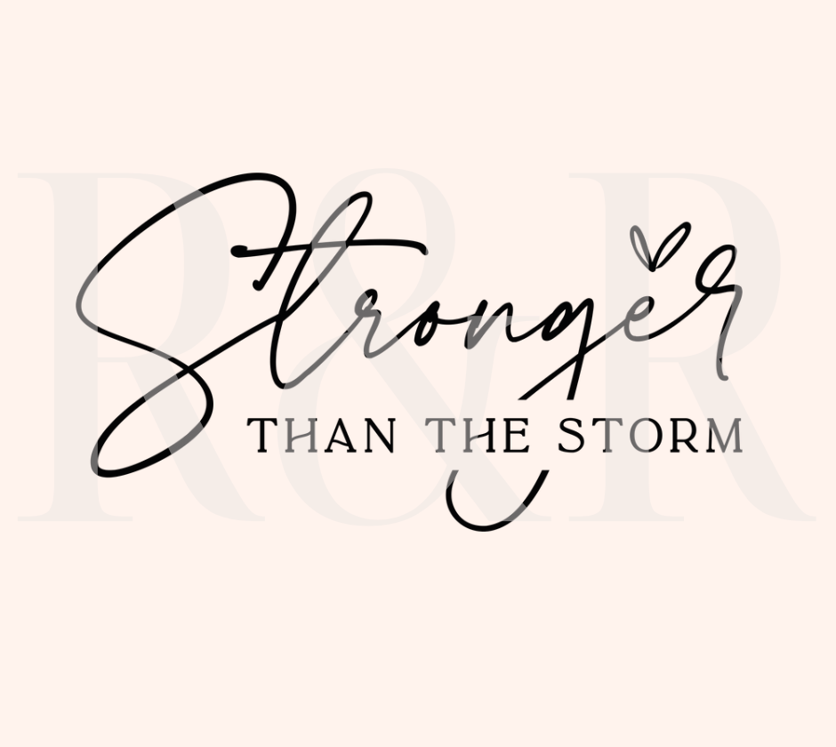 Stronger than the Storm (RTS) Clear Film