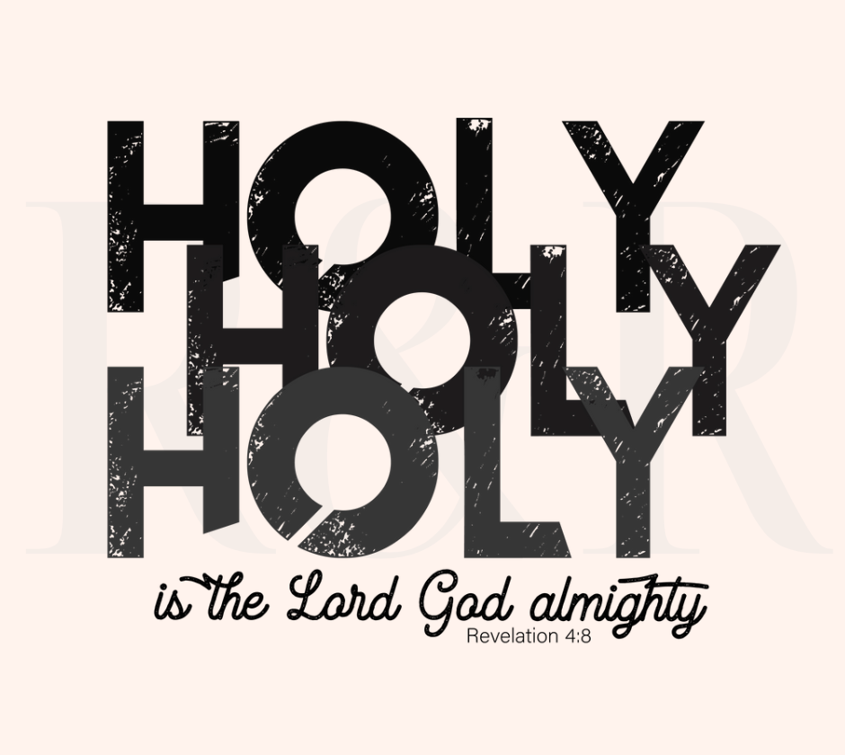 Holy Holy Holy (RTS) Clear Film