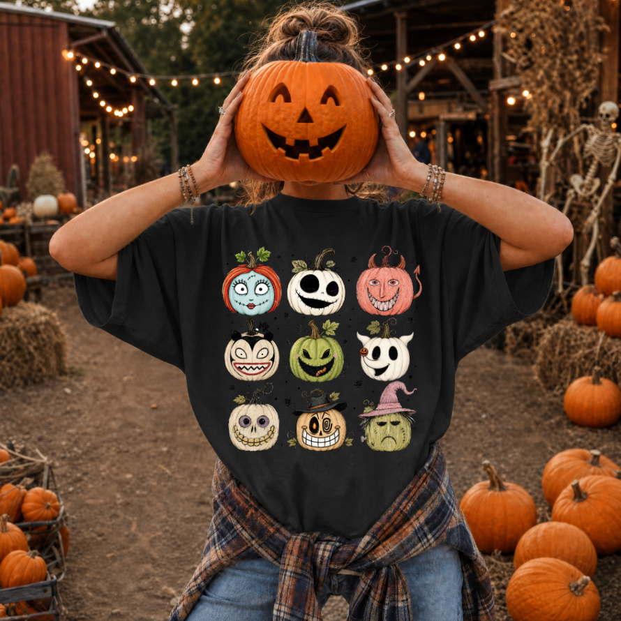 Nightmare Before Christmas Head Tee