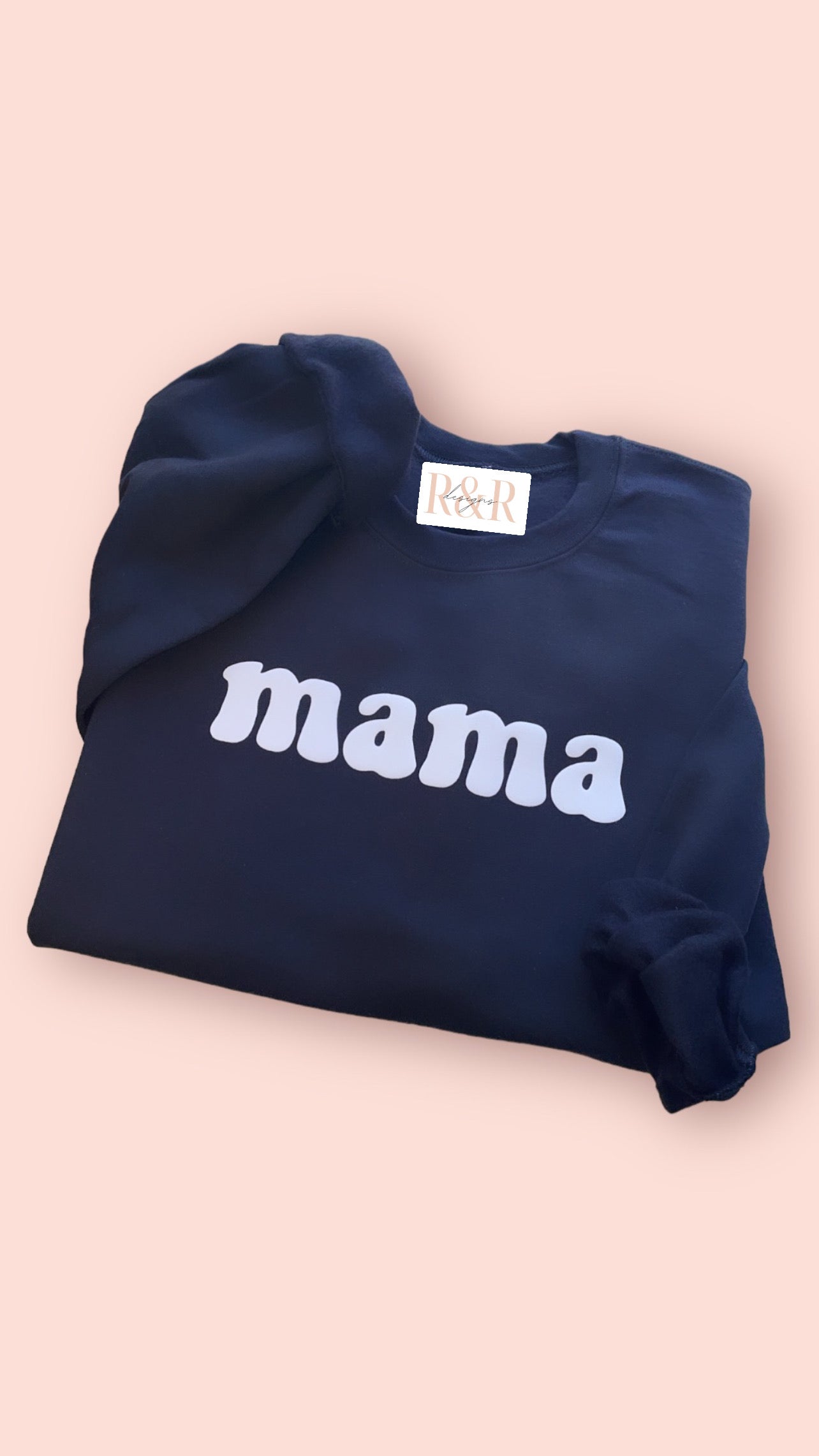 Puff Print - mama