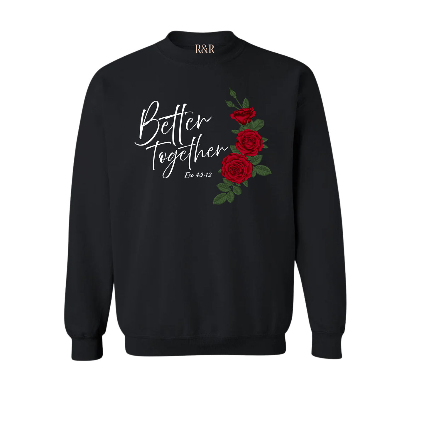 Better Together Crew Neck - white