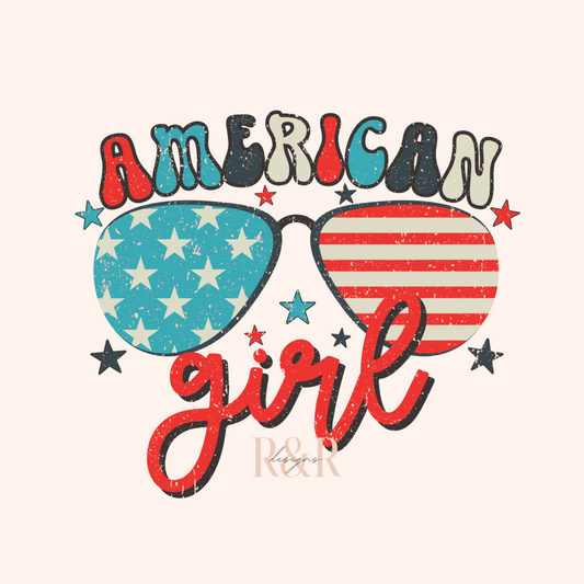 American Girl - DTF PRINT ONLY