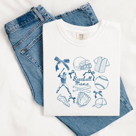 Baseball Mama Doodle