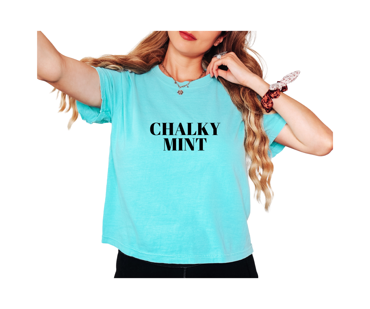 Woman Boxy Crop Tee