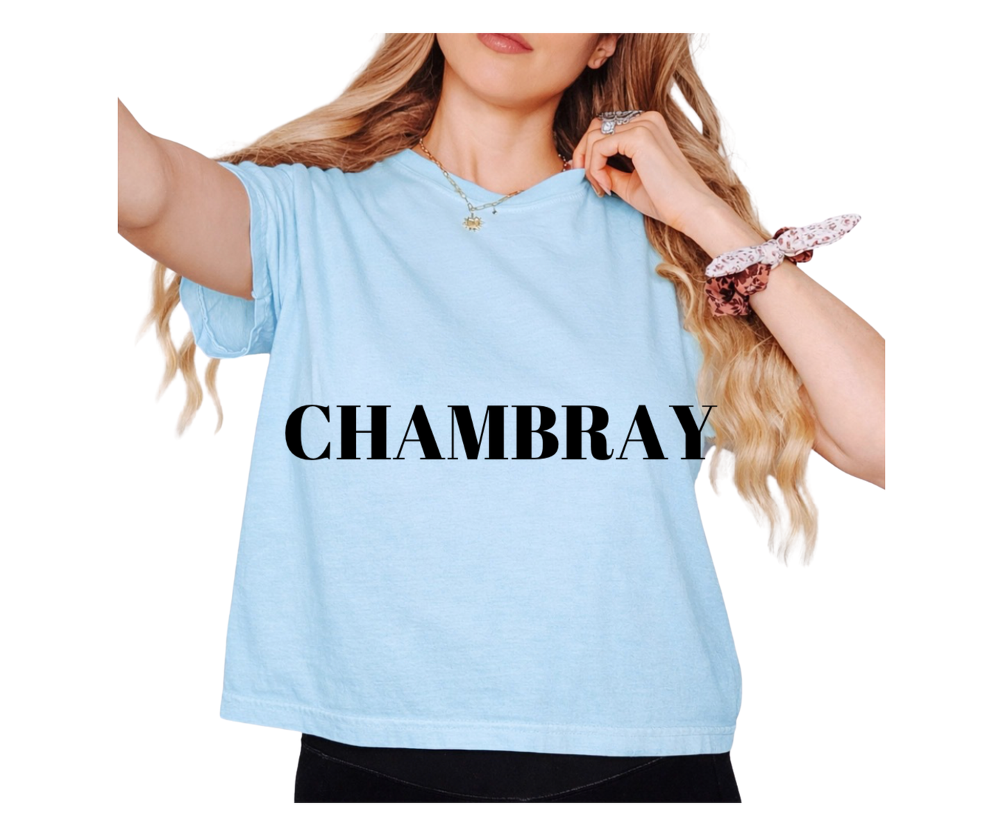 Woman Boxy Crop Tee