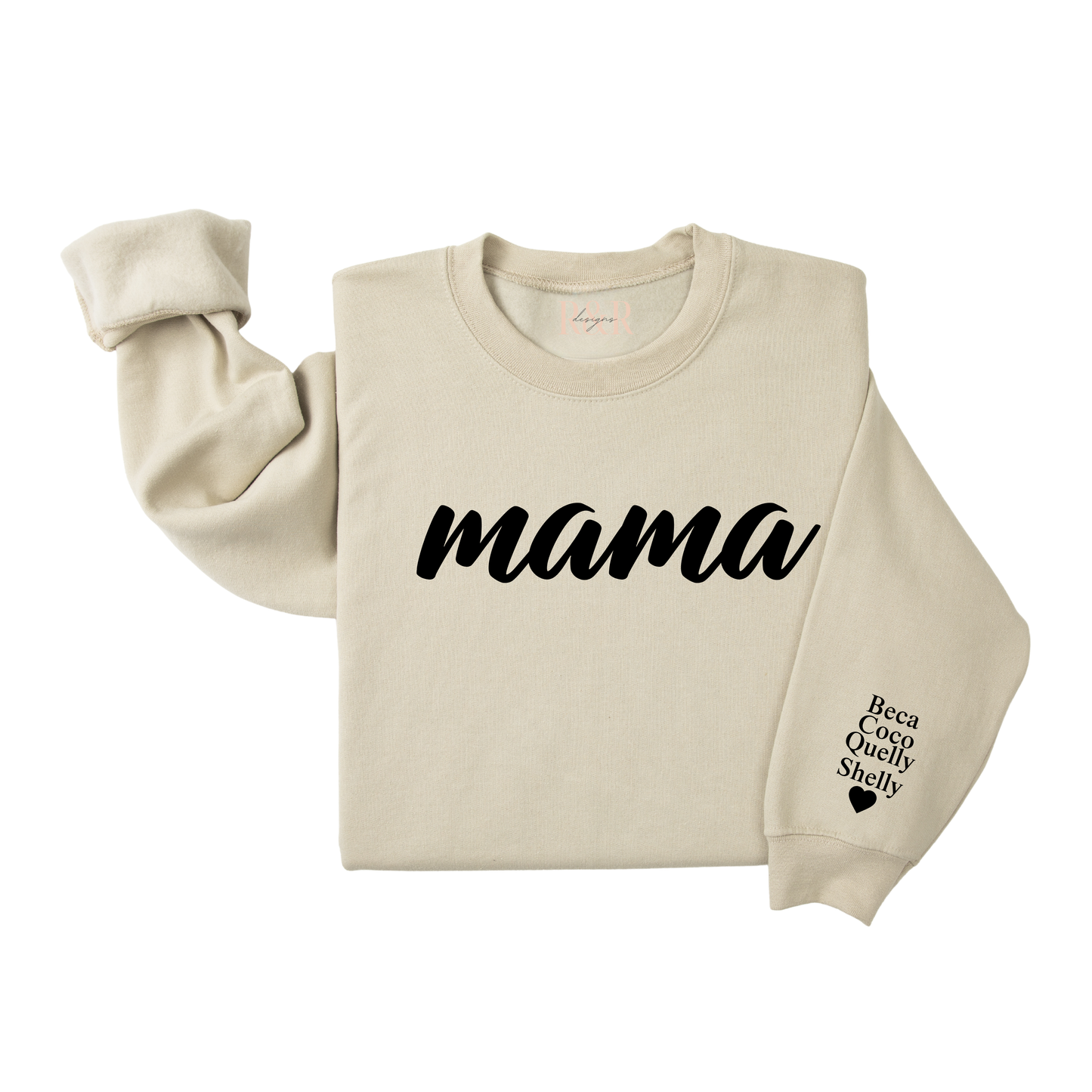 Custom Mother's Day Crew Neck Sweater