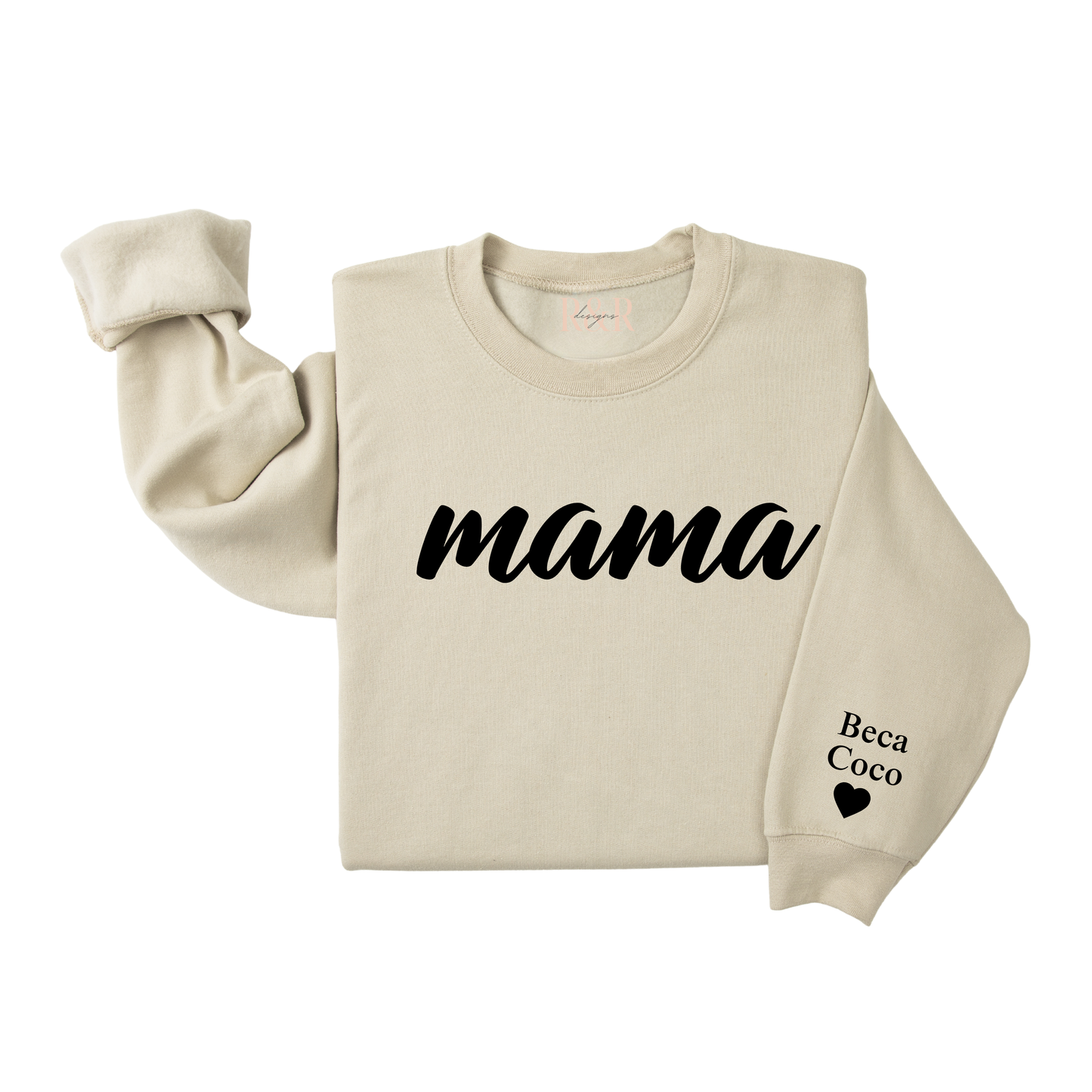 Custom Mother's Day Crew Neck Sweater