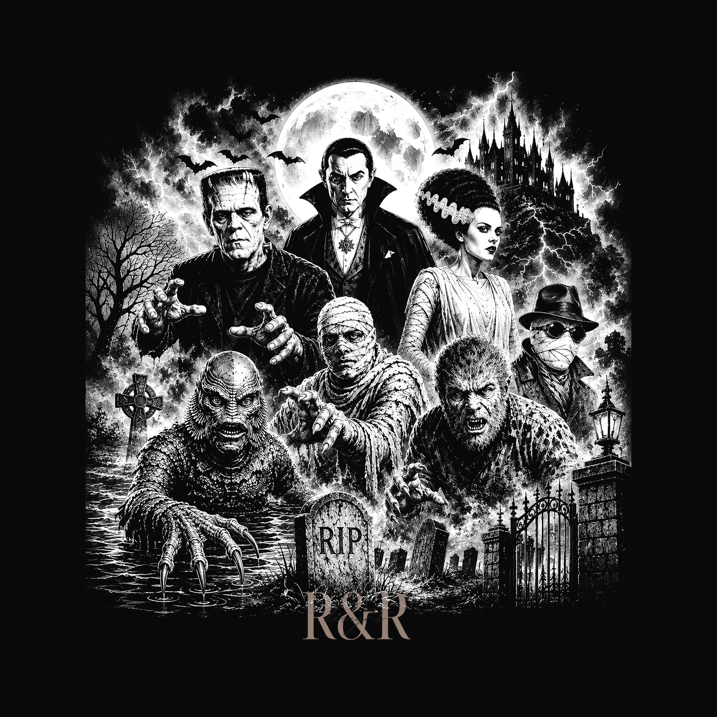Monsters - DTF PRINT ONLY
