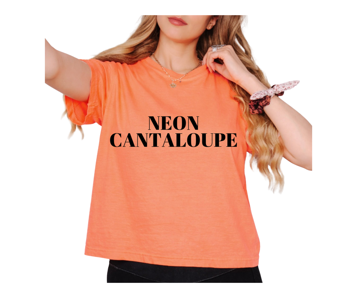 Woman Boxy Crop Tee