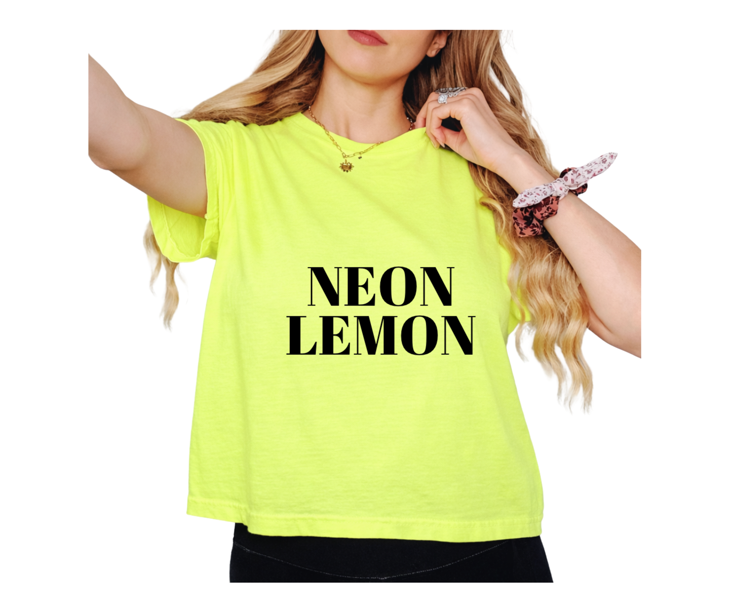Woman Boxy Crop Tee
