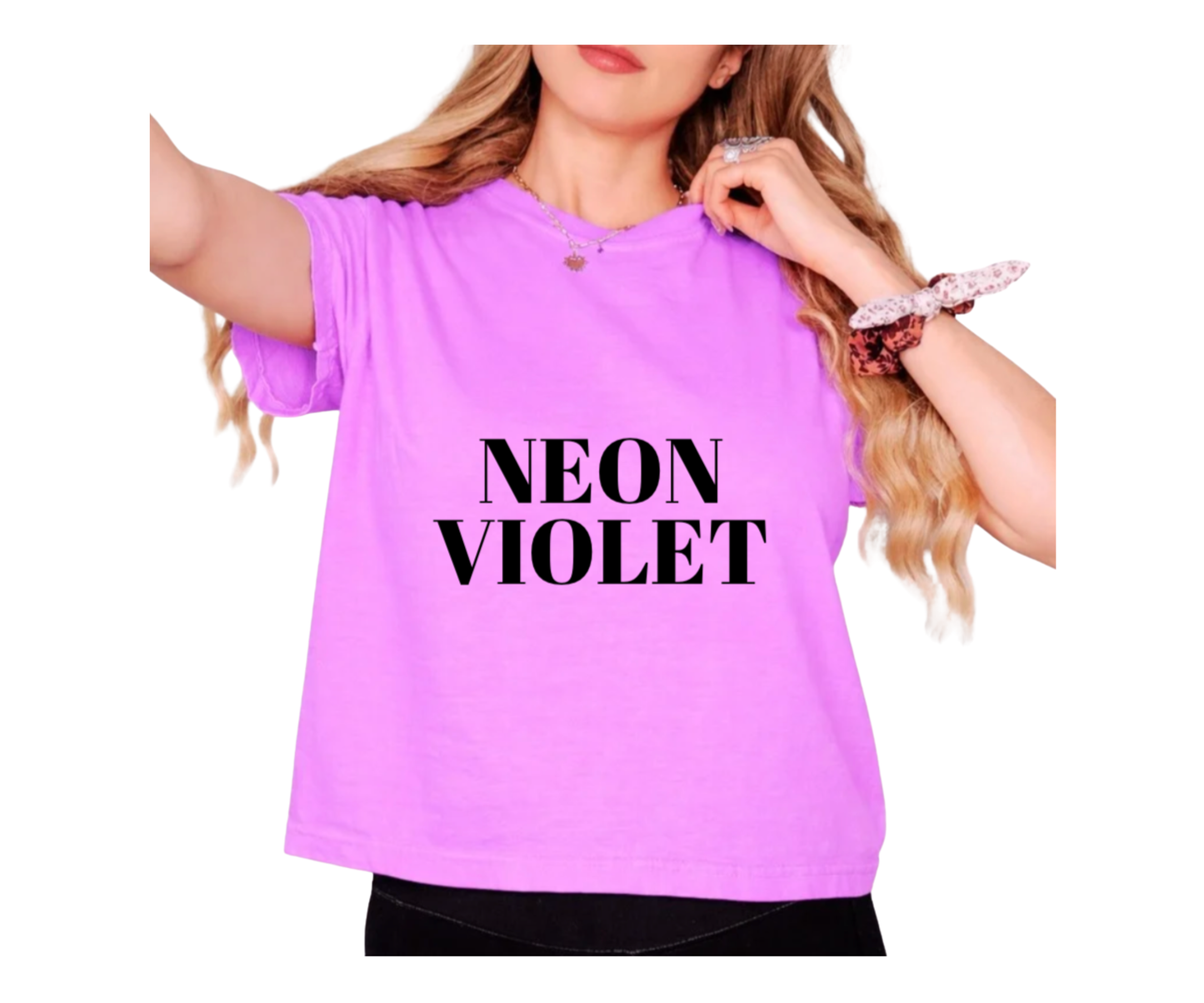Woman Boxy Crop Tee