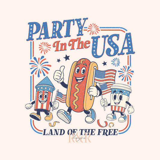 Party in the USA - DTF PRINT ONLY