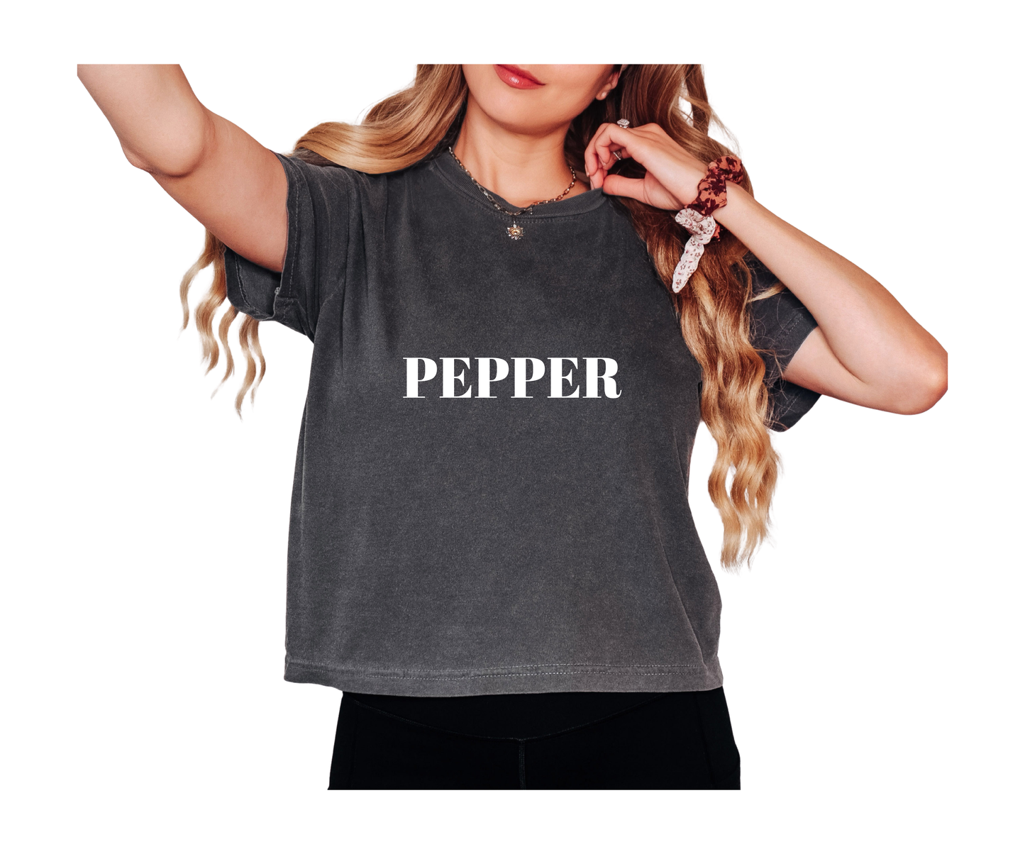 Woman Boxy Crop Tee
