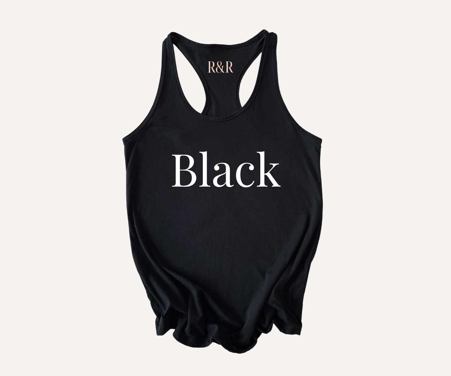 Make Your Own Racer Tank Top (Adult)