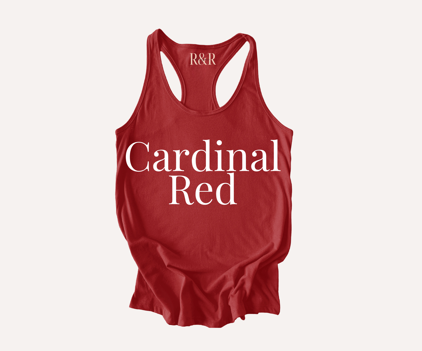 Make Your Own Racer Tank Top (Adult)