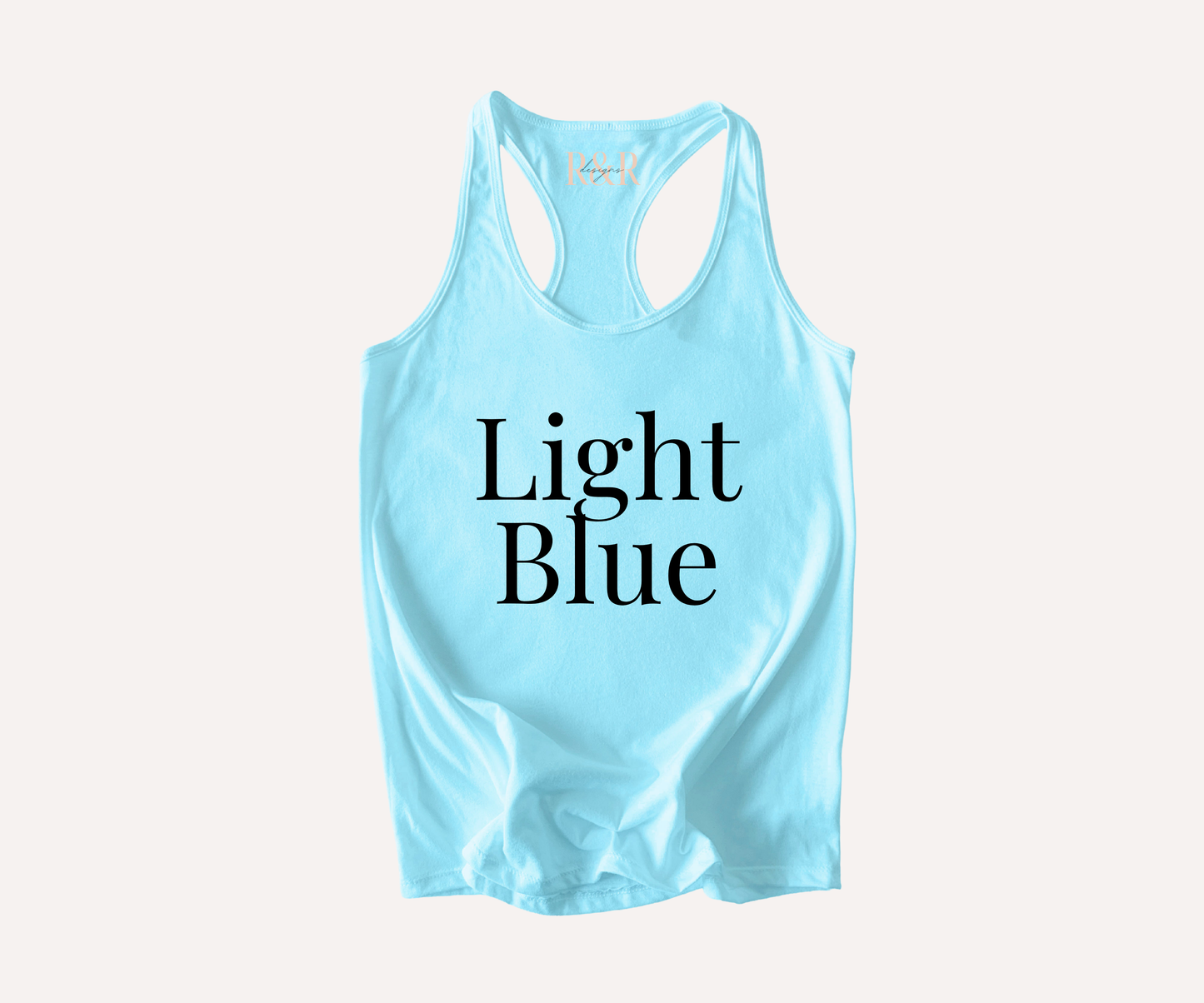 Make Your Own Racer Tank Top (Adult)