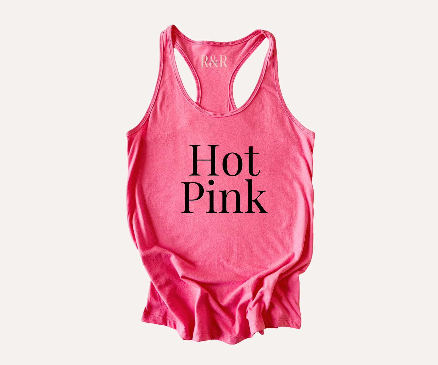 Make Your Own Racer Tank Top (Adult)