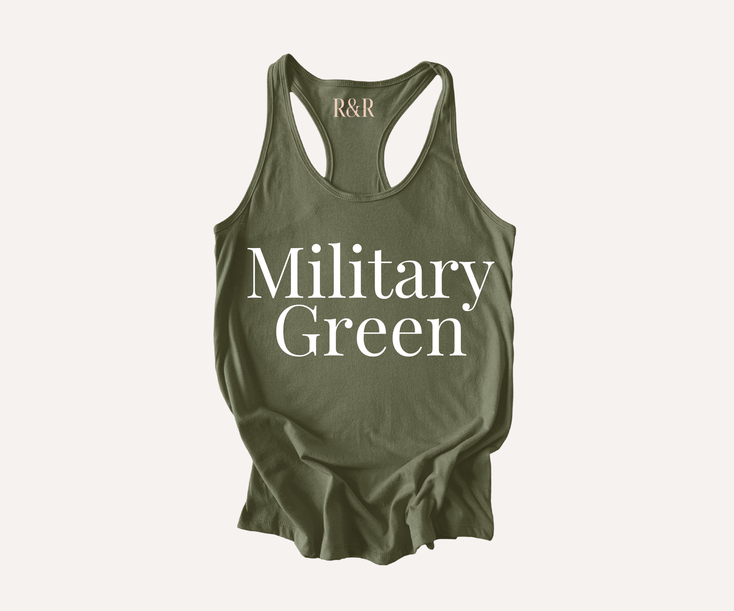 Make Your Own Racer Tank Top (Adult)