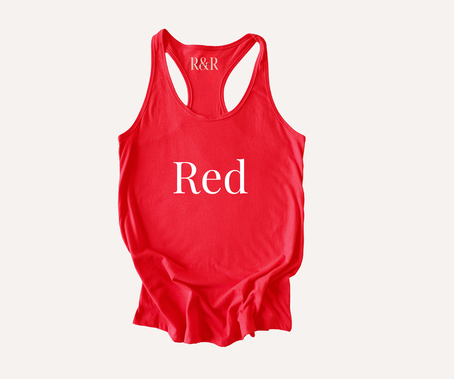 Make Your Own Racer Tank Top (Adult)