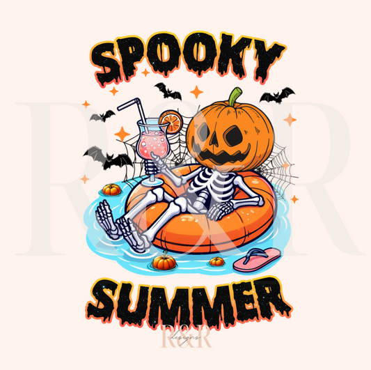 Spooky Summer DTF Transfer (RTS)