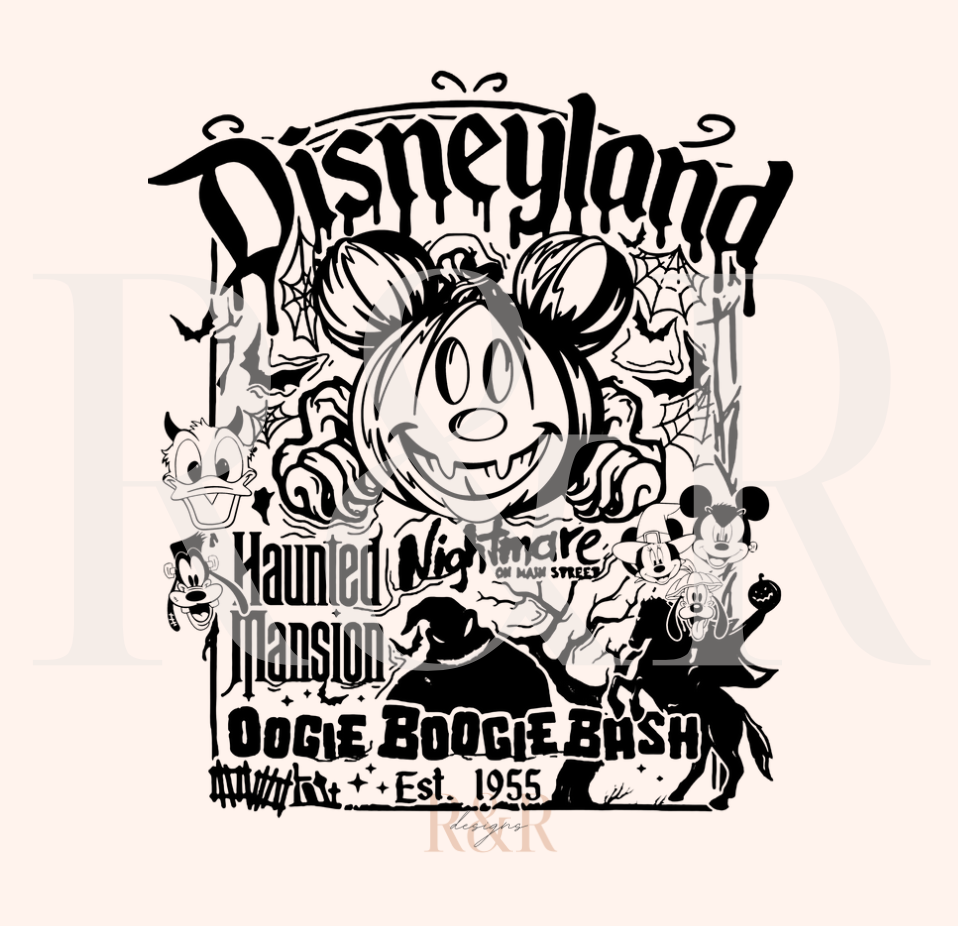 Nightmare on Main Street DTF Transfer (RTS)
