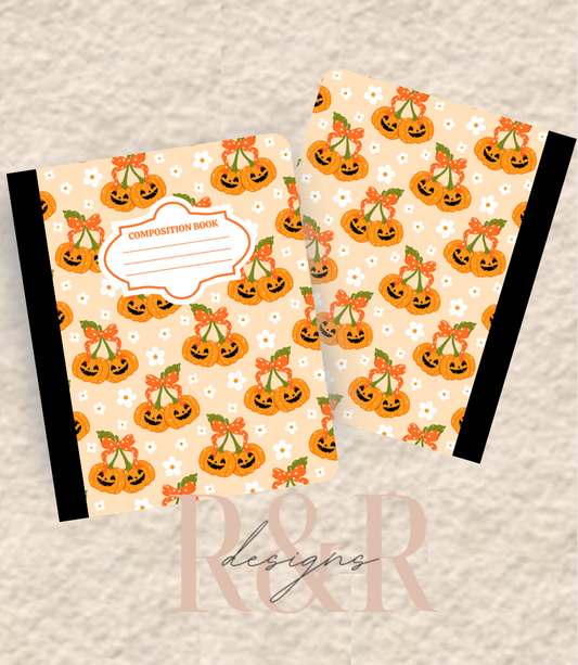 Cutie Pumpkin - Composition Notebook
