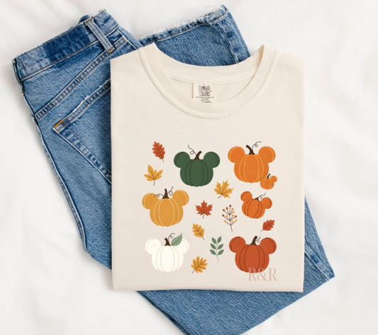 Fall Pumpkin Mickey