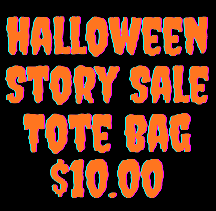 Halloween Story Sale Tote Bag