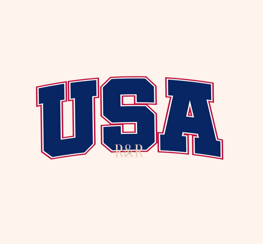 Blue USA - DTF PRINT ONLY