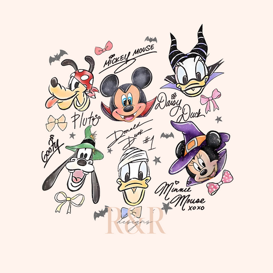 Spooky Friends - DTF PRINT ONLY