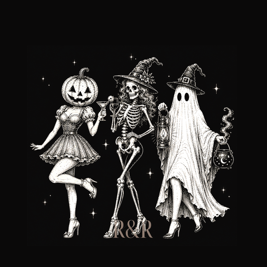 Spooky Girl Squad - DTF PRINT ONLY